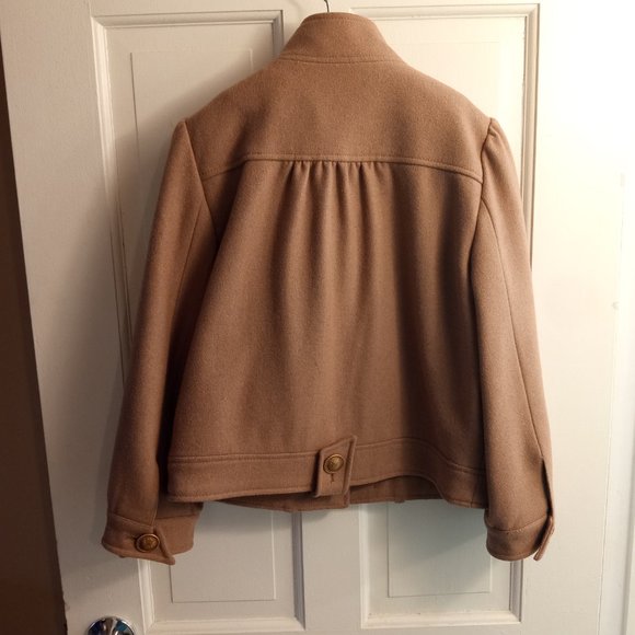 Anthropologie idra wool swing jacket size 0 - Picture 5 of 6